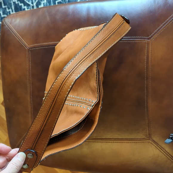 MICHAEL Michael Kors tan leather stuffed hobo - Picture 10 of 13